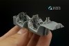 Quinta Studio QD48396 F-14B 3D-Printed & coloured Interior on decal paper (Hobby Boss) 1/48